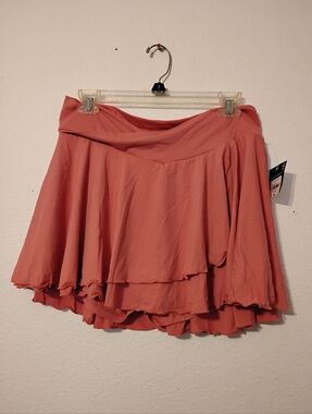 Arizona Nylon Layered Flowy Skort